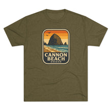 Load image into Gallery viewer, Cannon Beach Adventure Tee Men&#39;s Tri-blend
