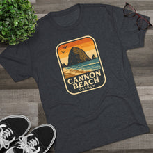 Load image into Gallery viewer, Cannon Beach Adventure Tee Men&#39;s Tri-blend
