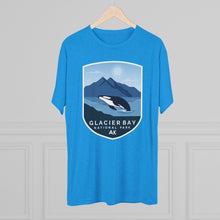 Load image into Gallery viewer, Glacier Bay National Park Men&#39;s Tri-Blend Crew Tee
