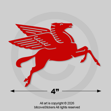 Load image into Gallery viewer, Classic Mobil Pegasus Decal
