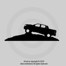 Load image into Gallery viewer, Ford Ranger Raptor Windshield Window on Hill Decal Sticker Easter Egg (2 count)
