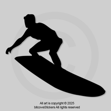 Load image into Gallery viewer, Surfboard  Water Sport Vinyl Decal, Window Bumper Sticker
