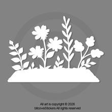 Load image into Gallery viewer, Flower Garden Easter egg Windshield Decal Sticker
