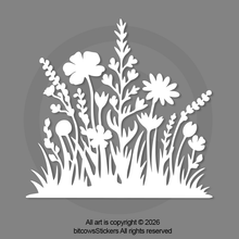 Load image into Gallery viewer, Flower Garden Easter egg Windshield Decal Sticker
