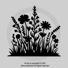 Load image into Gallery viewer, Flower Garden Easter egg Windshield Decal Sticker
