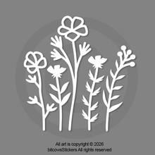Load image into Gallery viewer, Flower Garden Easter egg Windshield Decal Sticker
