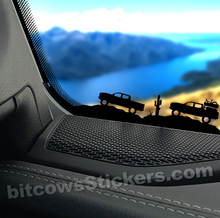 Load image into Gallery viewer, Tacoma Truck on Hill Windshield Decal Sticker (2 count)

