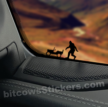 Load image into Gallery viewer, Bigfoot Jeep Sticker Pack Windshield Decal Sticker
