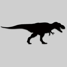 Load image into Gallery viewer, Tyrannosaurus Rex Windshield Chase Decal Wrangler Sticker Easter Egg T-rex Dinosaur Sticker (two variations)
