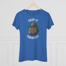 Load image into Gallery viewer, Keep It Squatchy Bigfoot Women&#39;s Triblend Tee
