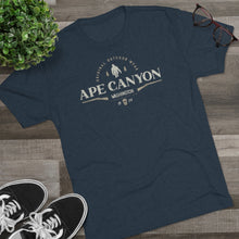 Load image into Gallery viewer, Sasquatch Ape Canyon Vintage Men&#39;s Tri-Blend Crew Tee
