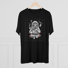 Load image into Gallery viewer, Space monkey Apollo 8 astronaut  Men&#39;s Tri-Blend Crew Tee
