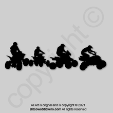 Load image into Gallery viewer, Sports ATV Off Road Windshield Decal Climber Sticker Easter Egg

