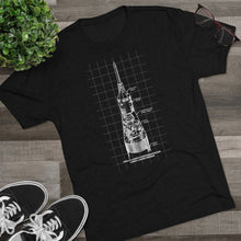 Load image into Gallery viewer, Apollo Command and Service Module (CSM) Men&#39;s Tri-Blend Crew Tee
