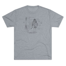 Load image into Gallery viewer, Apollo Command Service Module Space Men&#39;s Tri-Blend Crew Tee
