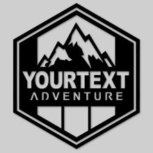 Load image into Gallery viewer, Customizable Overland Jeep Adventure window sticker decal

