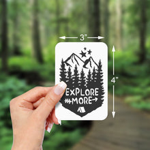 Load image into Gallery viewer, Explore More Adventure Outdoor window sticker decal
