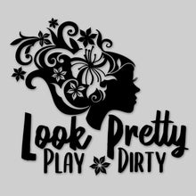 Load image into Gallery viewer, Messy Hair Don&#39;t Care Girl Offroad Decal Sticker
