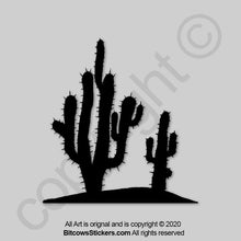Load image into Gallery viewer, Cactus Windshield Decal Cactus sticker Arizona Sticker Easter Egg
