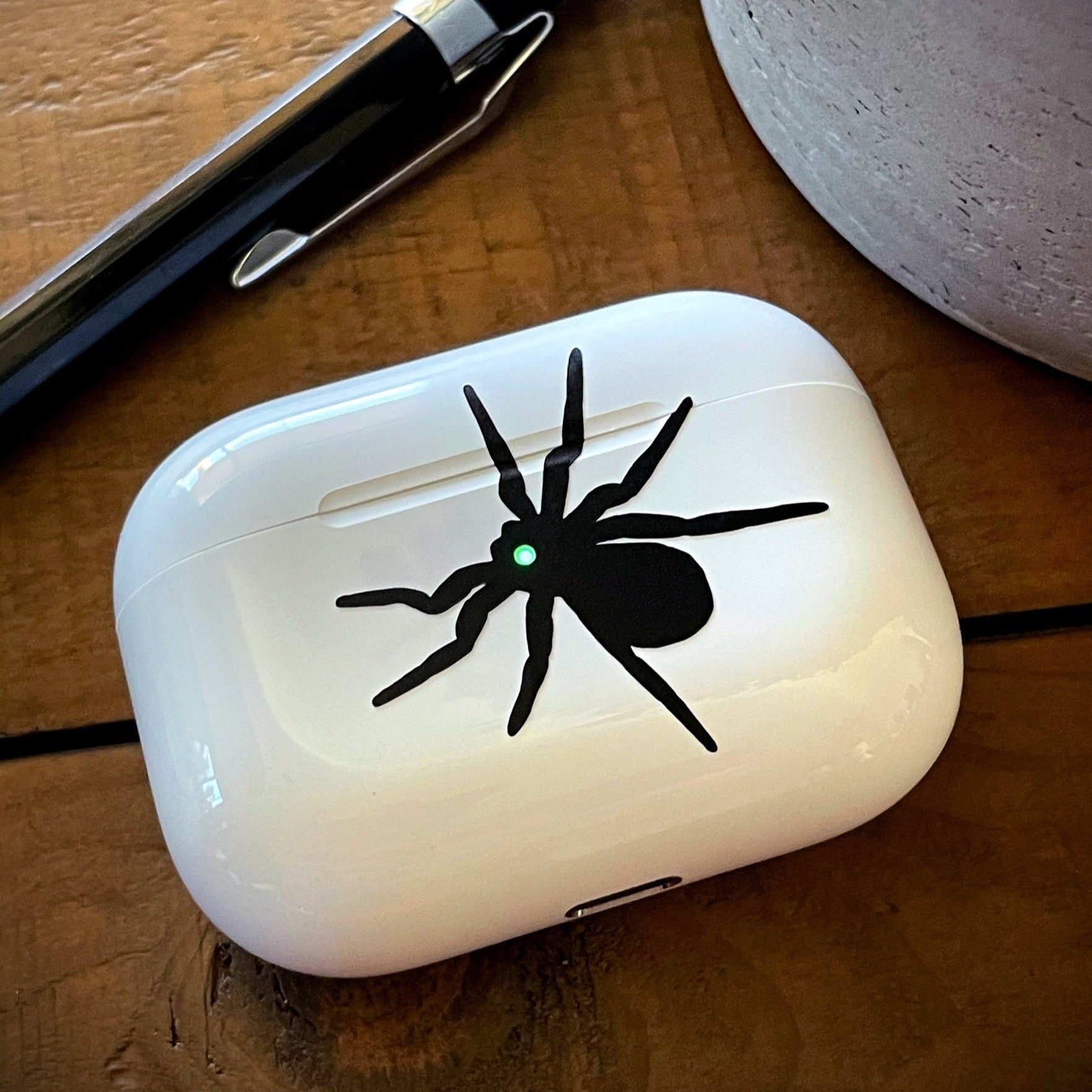 earPods Pro Case Spider Sticker Glowing Eye – bitcowsstickers