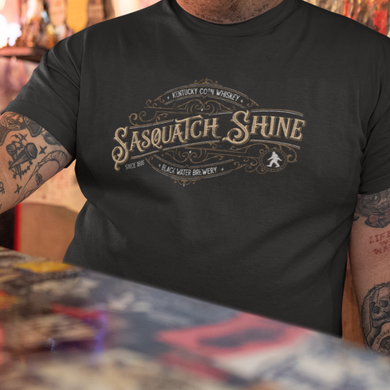 sasquatch shine brew shirt